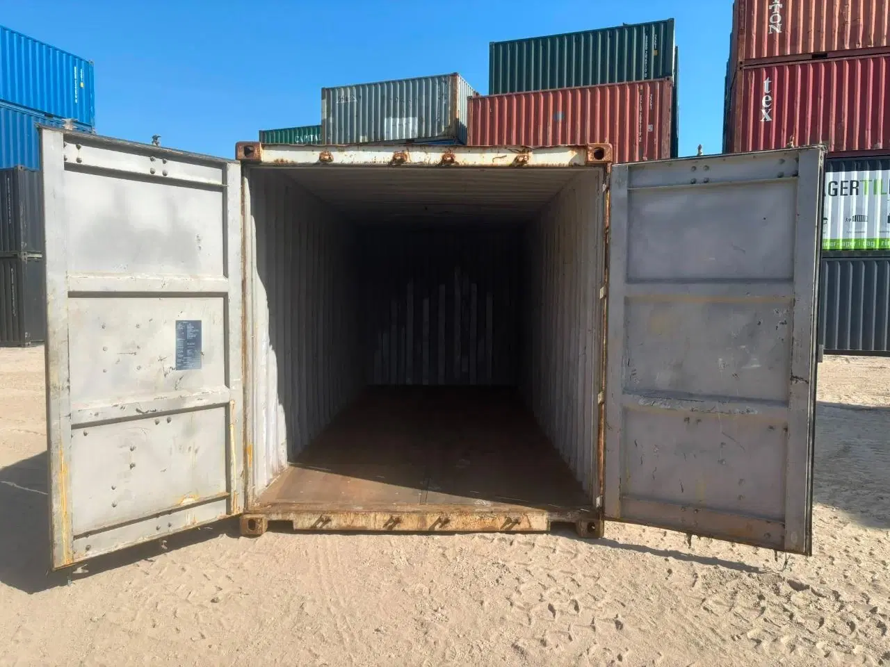 Billede 2 - 20 fods Container - Står i Hvidovre