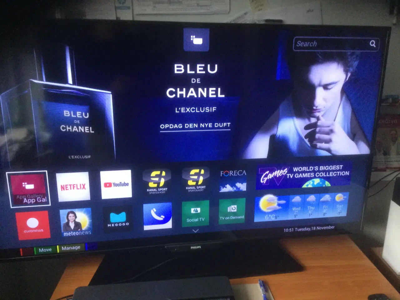 Billede 1 - Phillips 50”smart TV sælges