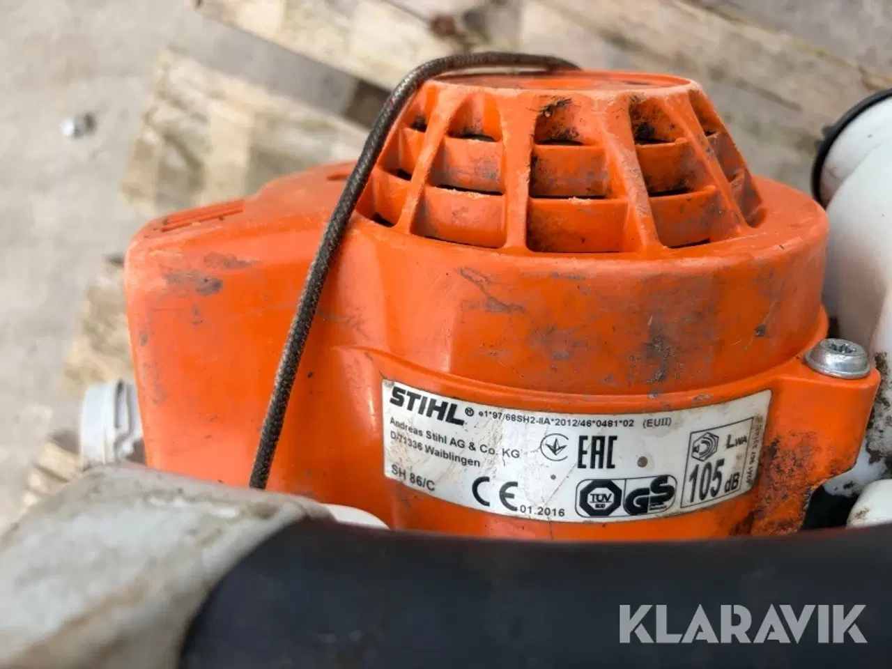 Billede 7 - Løvblæser Stihl Sh 86/c