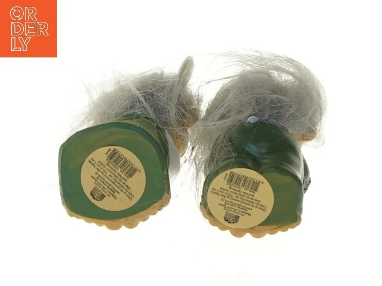 Billede 4 - Keramiske nisser med hvidt hår fra Det Gamle Apotek (str. 10 cm)