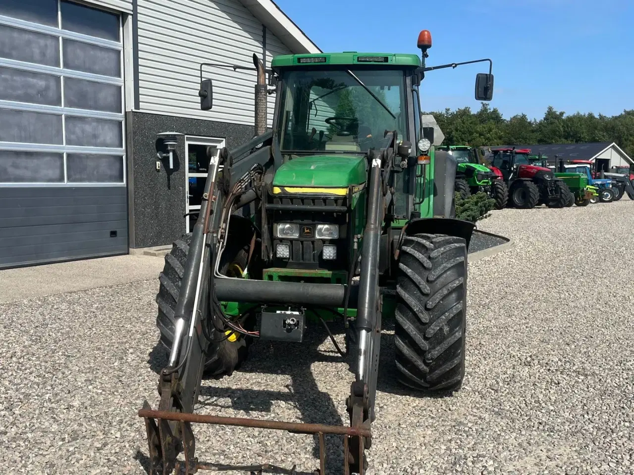 Billede 10 - John Deere 6510 Med frontlæsser