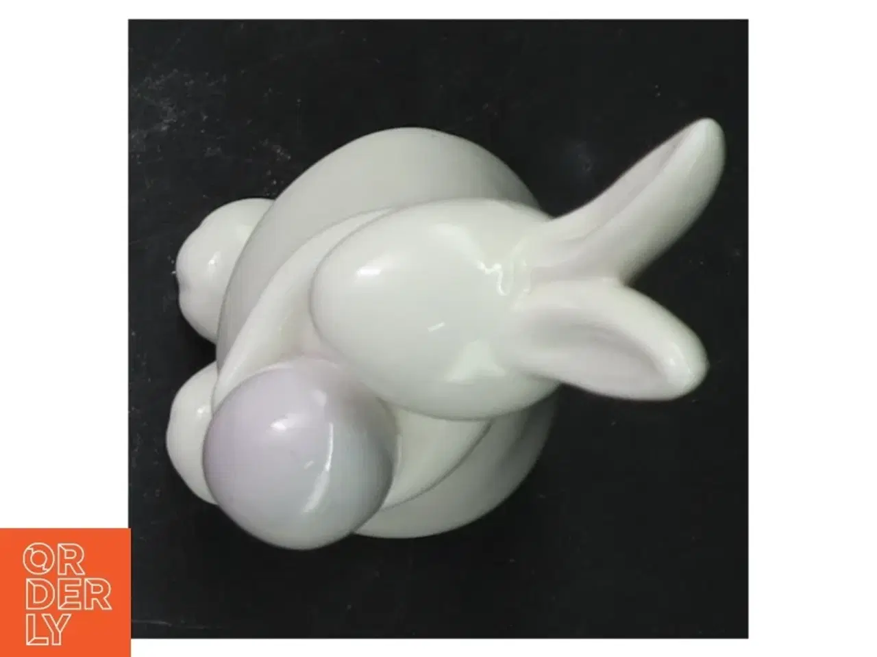 Billede 4 - Keramik kaninfigur (str. 14 cm)