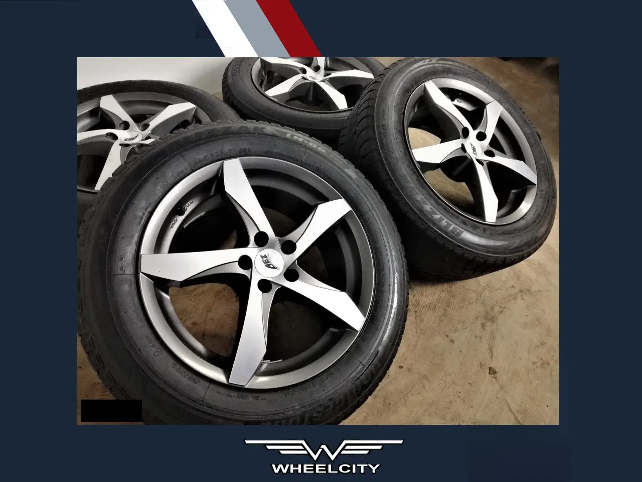 Billede 1 - 5x100 17" ET32, AEZ vintersæt - Subaru Forester