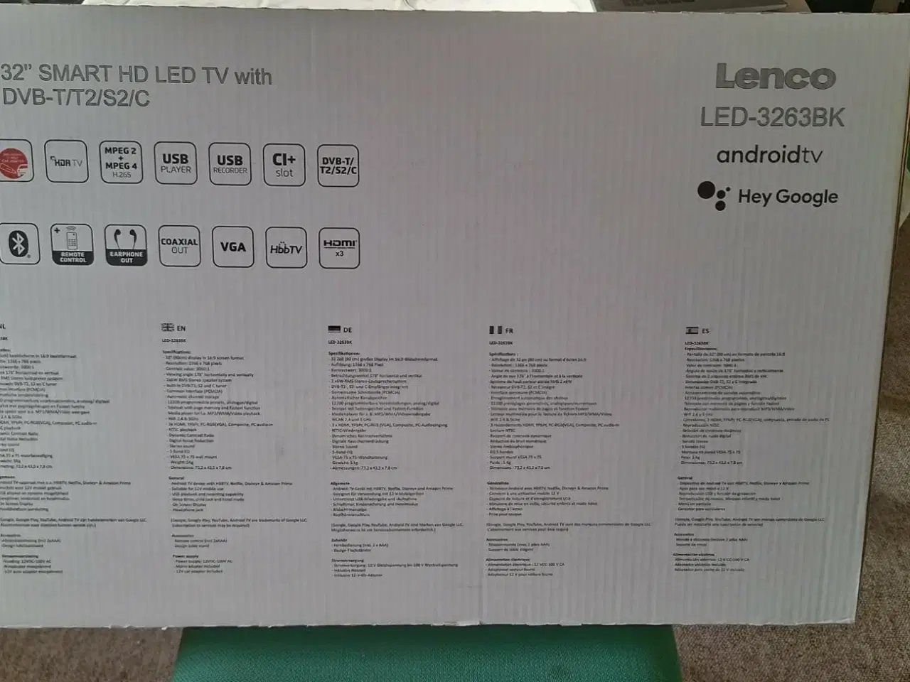 Billede 2 - Lencon smart tv 32