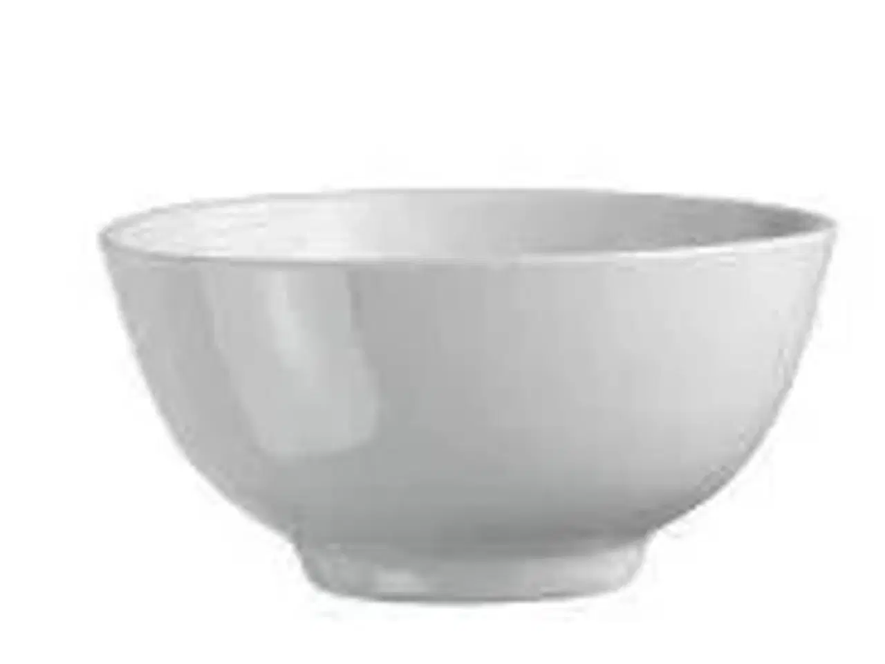 Billede 1 - 40 stk. Skål rund 125 mm 48 cl hvid porcelæn