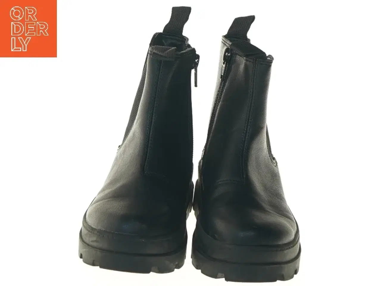 Billede 4 - Sort børnestøvle størrelse 30 fra H&M (str. 30 )