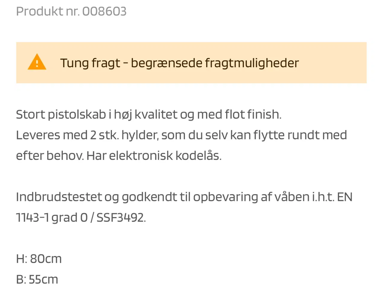 Billede 3 - Våbenskab