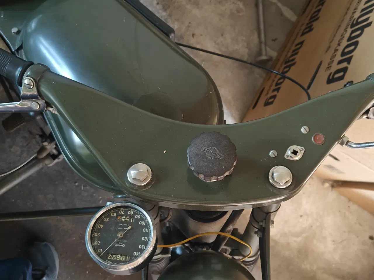 Billede 3 - NIMBUS C militær motorcykel med side-varevogn 