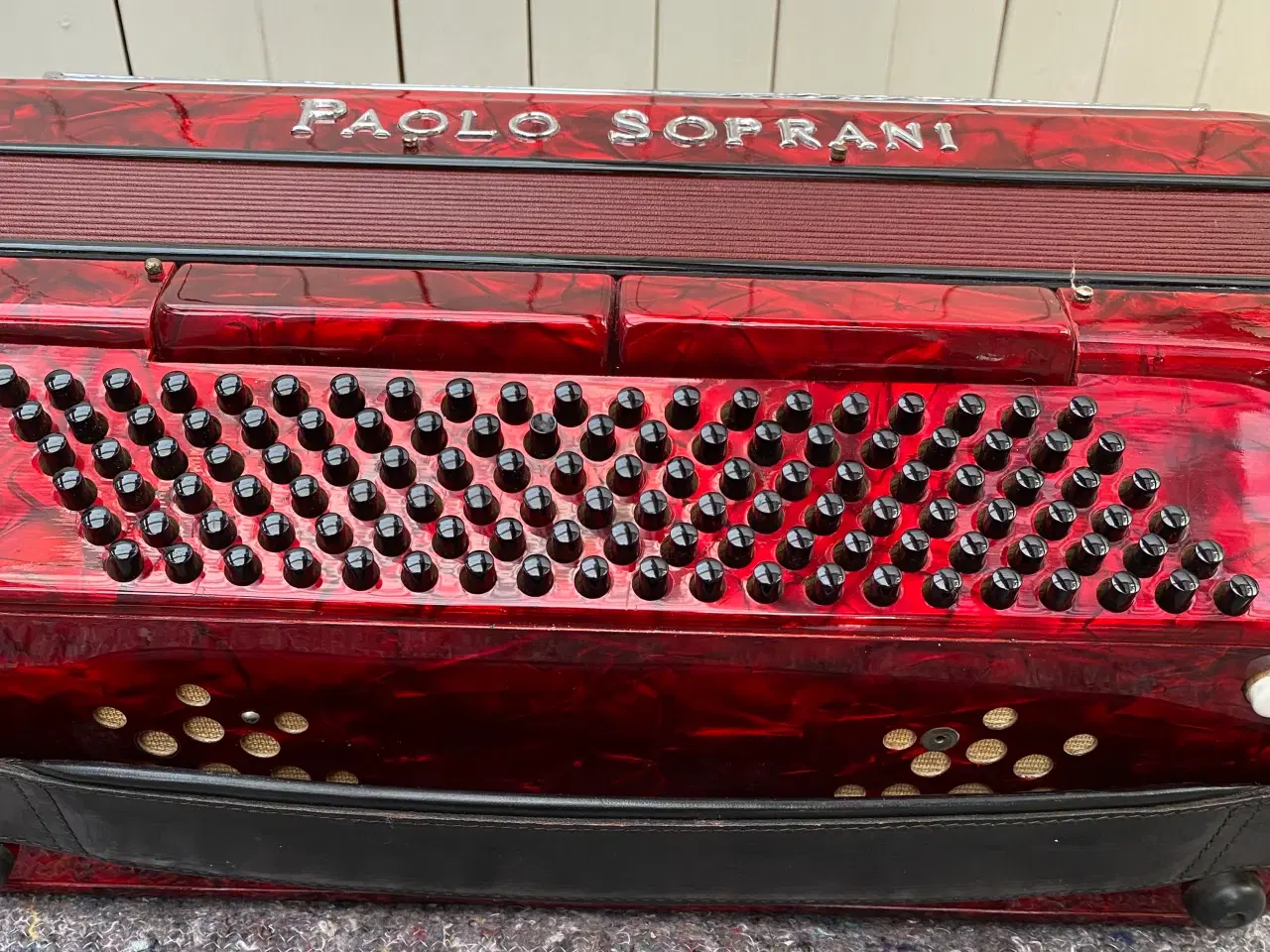 Billede 10 - 	Paolo Soprani knapharmonika m. kasse – god stand