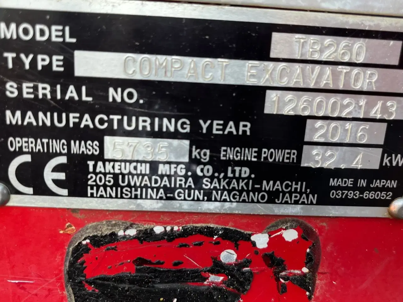Billede 7 - Takeuchi TB260 Hydraulisk skovlskifte med kipbar planerskovl