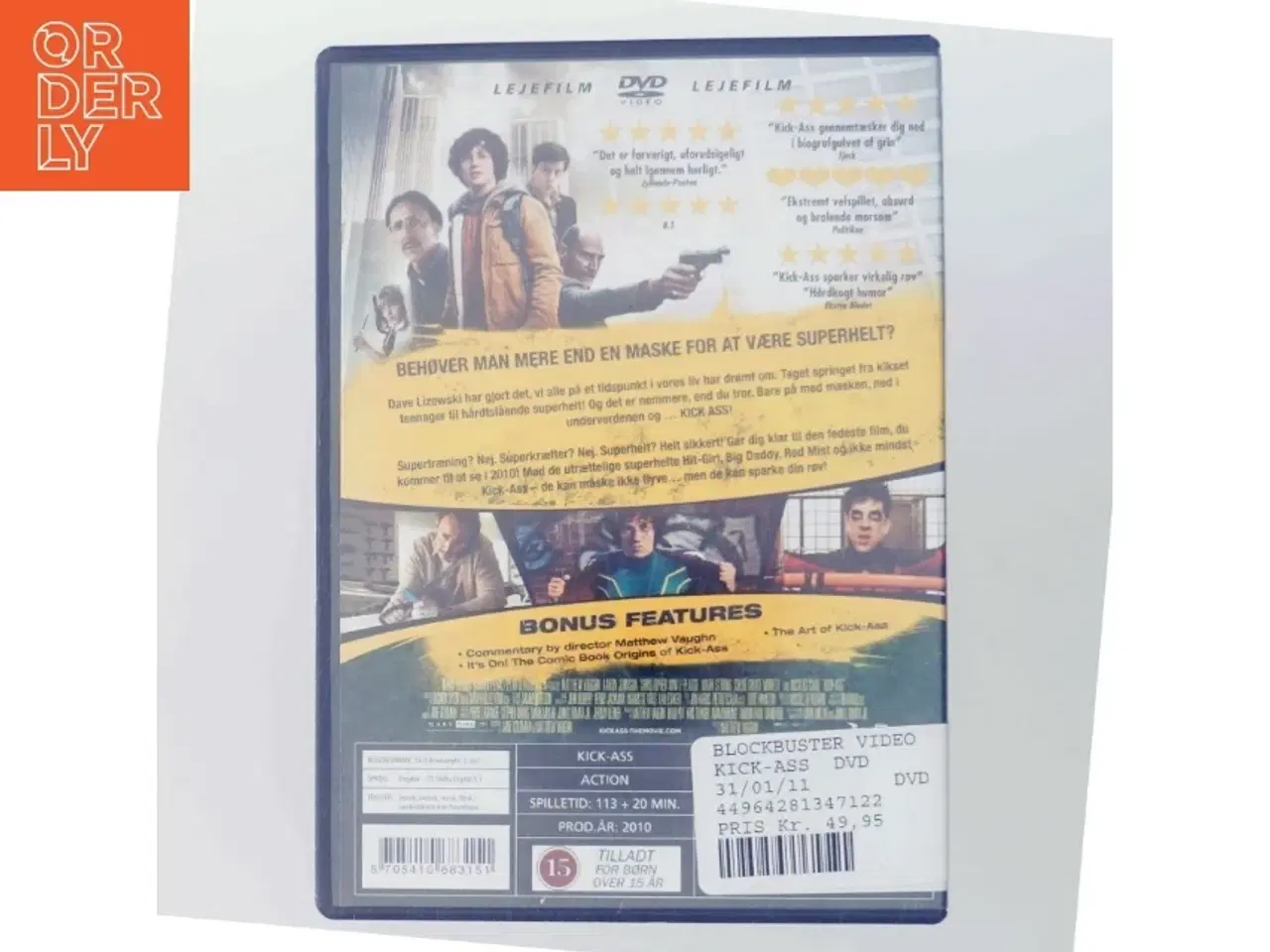 Billede 3 - Kick-Ass med Aaron Johnson (DVD)