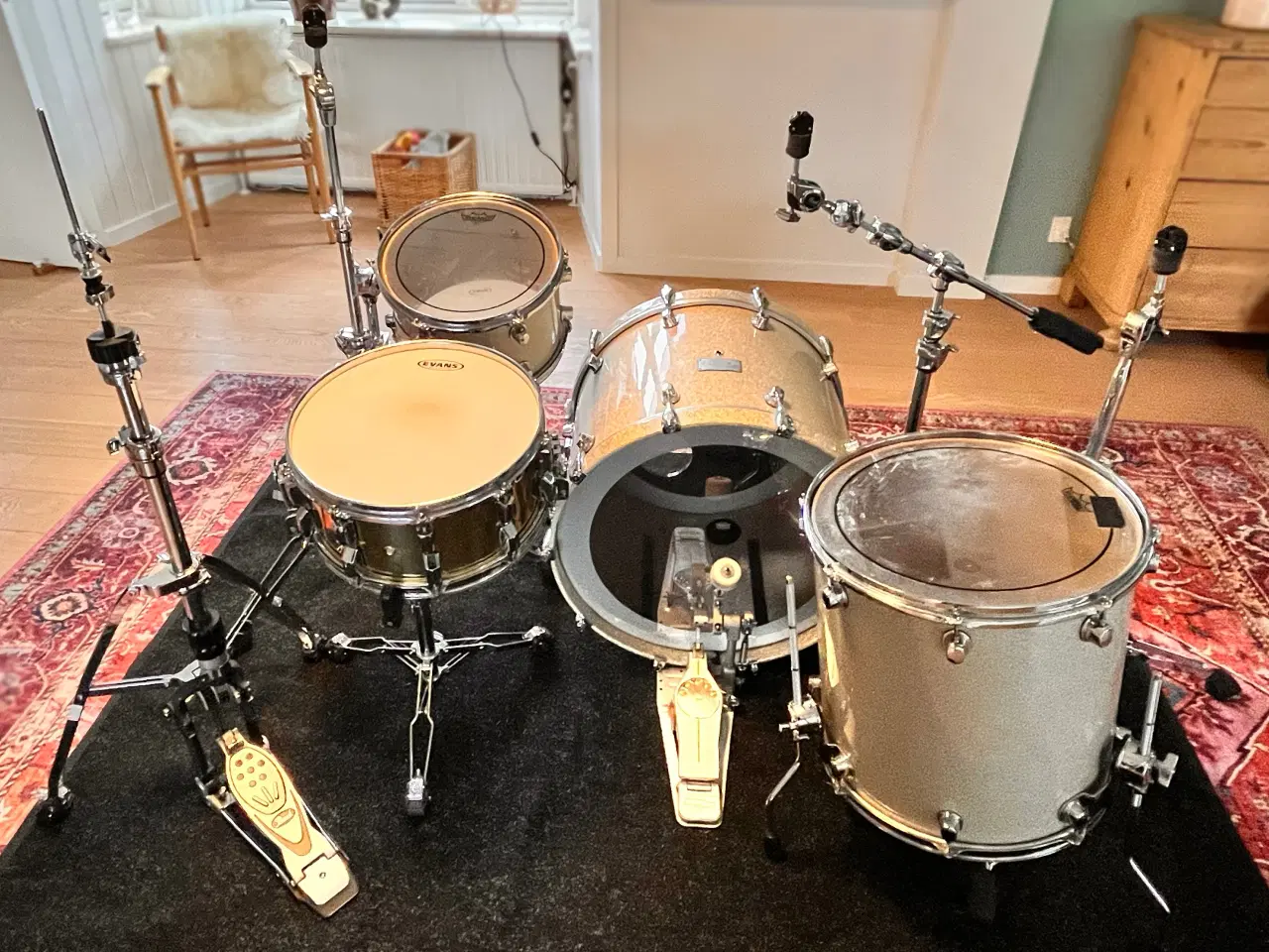 Billede 2 - Mapex+Pearl trommesæt