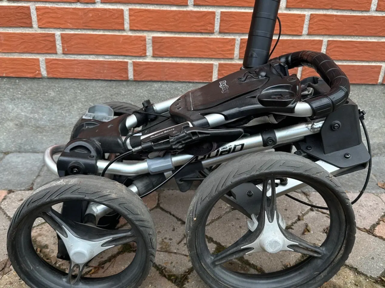 Billede 2 - BagBoy 4 hjulet golfvogn med alu stel