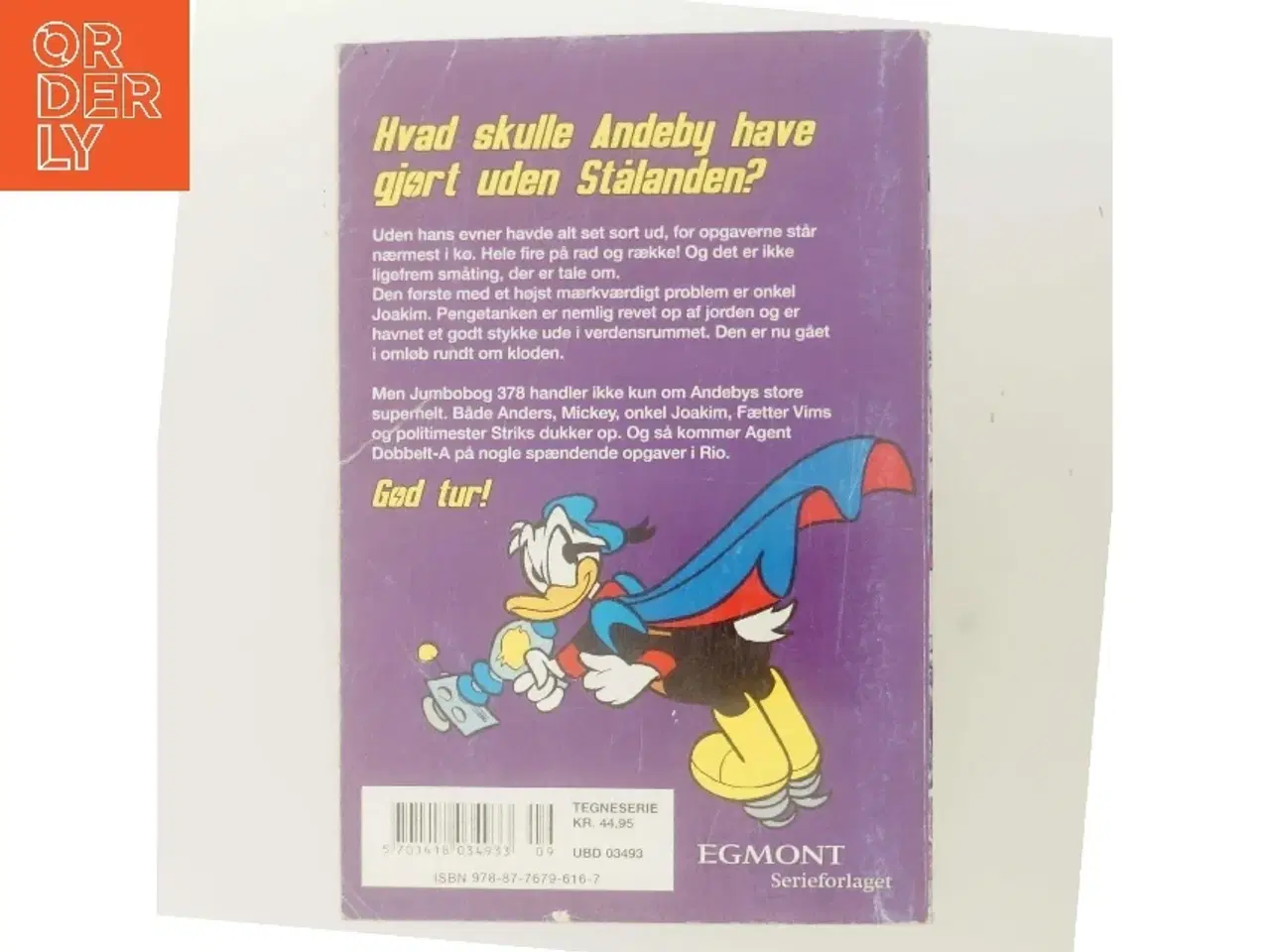 Billede 3 - Jumbobog 378: Stålanden slår igen! af <Egmont Serieforlaget< (Bog)