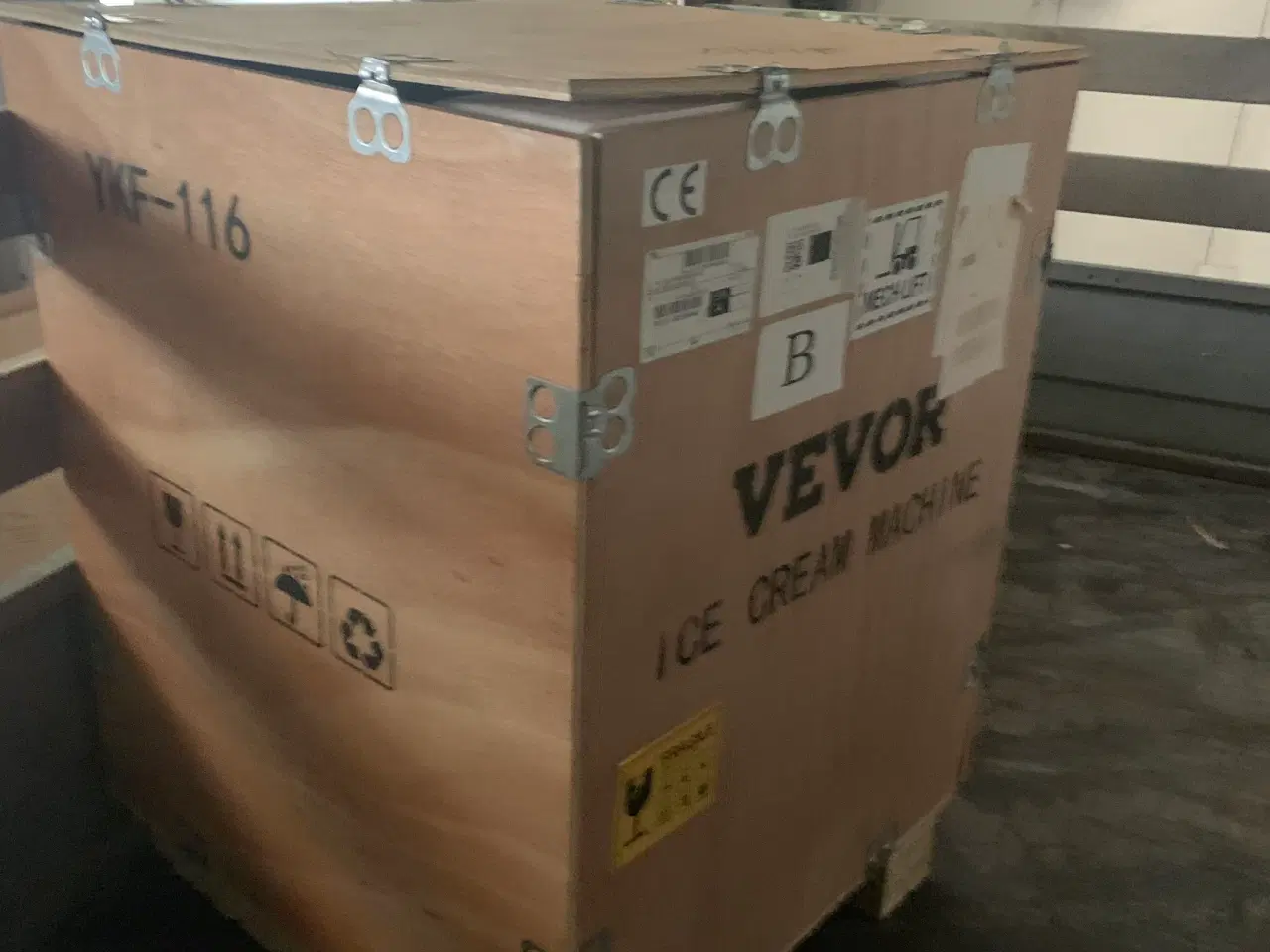 Billede 1 - Vevor is maskine 1400w 