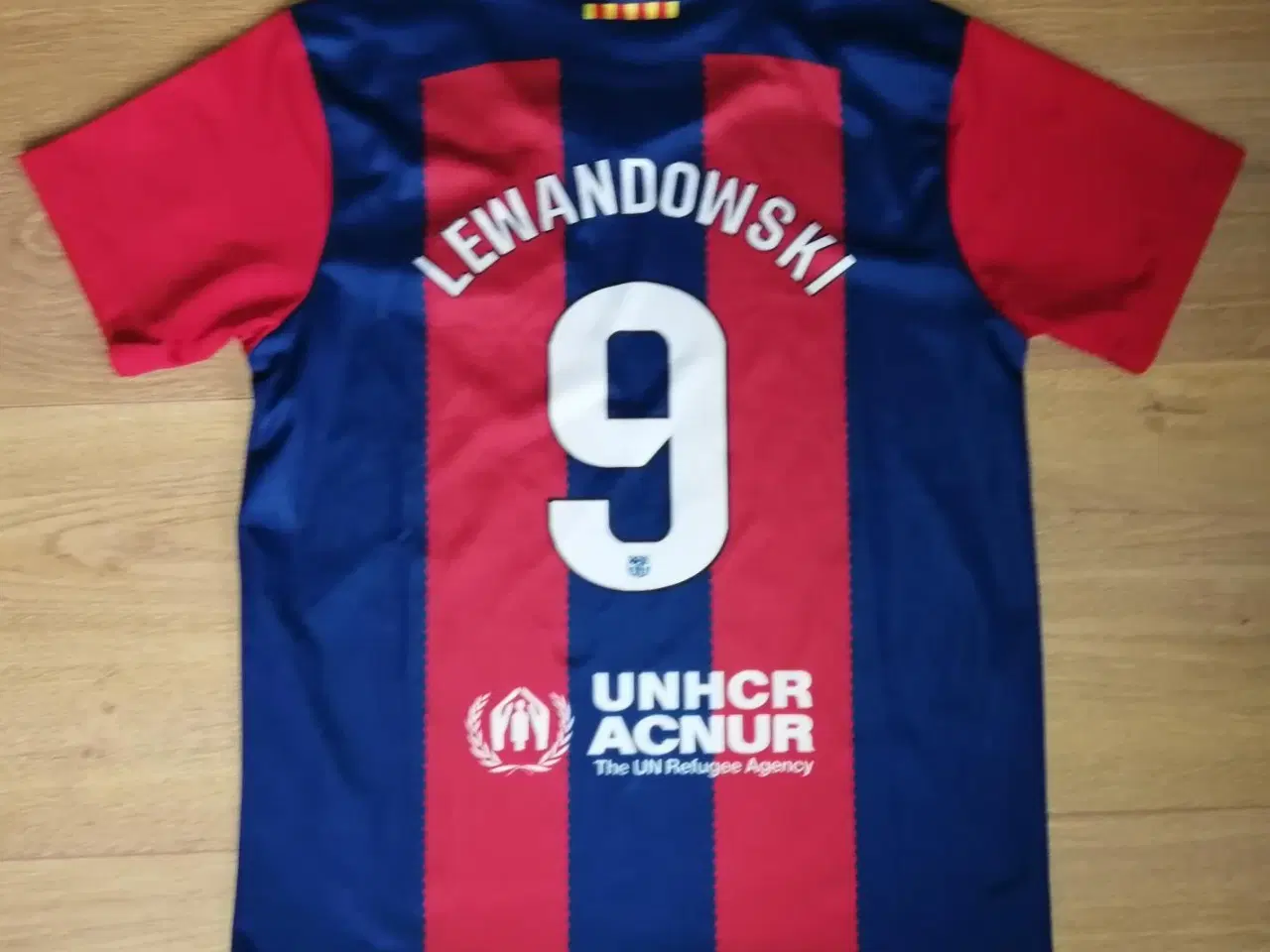 Billede 1 - FC BARCELONA LEWANDOWSKI, STR. 12 ÅR, I FLOT STAND