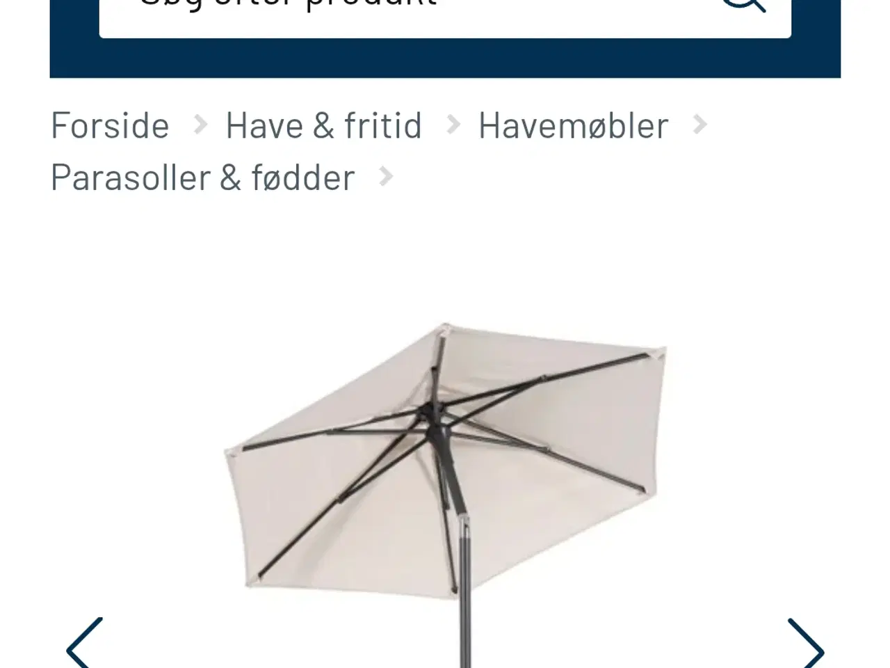 Billede 2 - Parasol ø150 fra Silvan