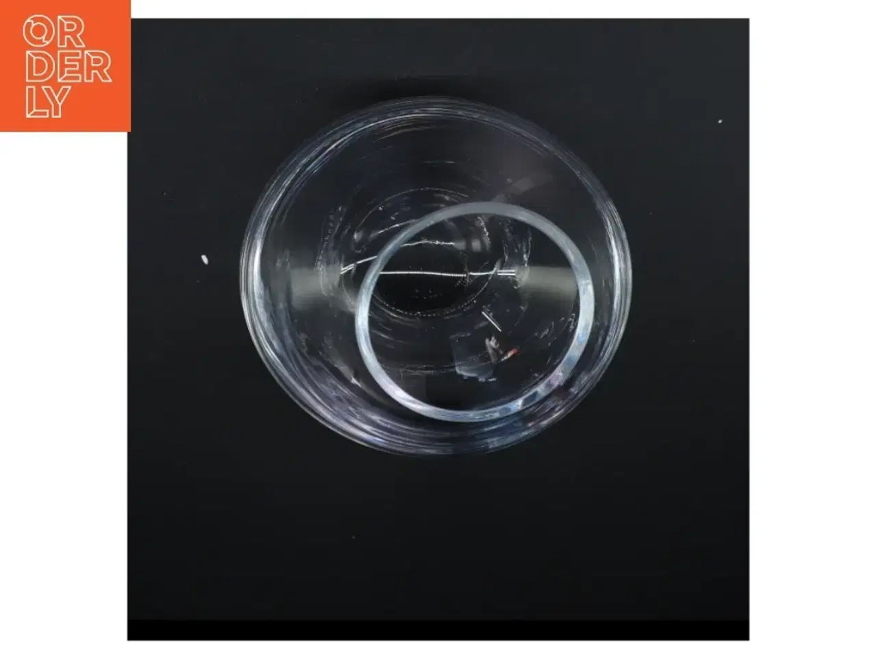 Billede 2 - Glasvase, skrå kant (str. 26 cm)