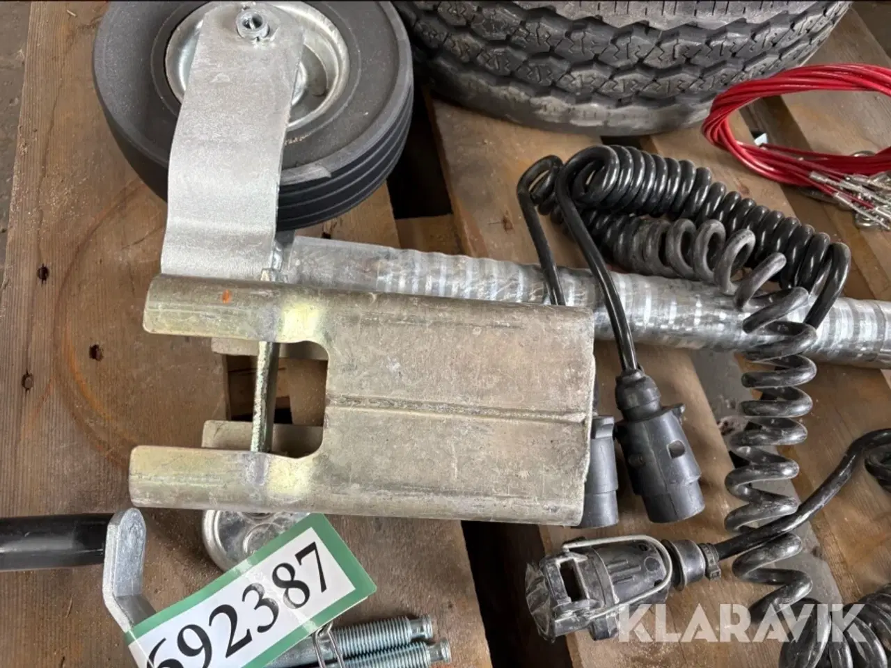 Billede 4 - Trailer reservedele / støtteben / hjul m.m.