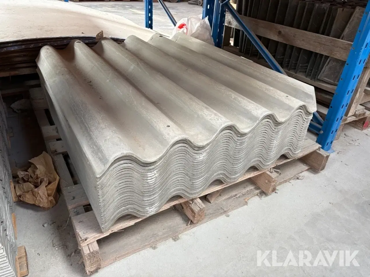 Billede 4 - Tagplader, tegl, loftlemme og diverse plader – blandet lot