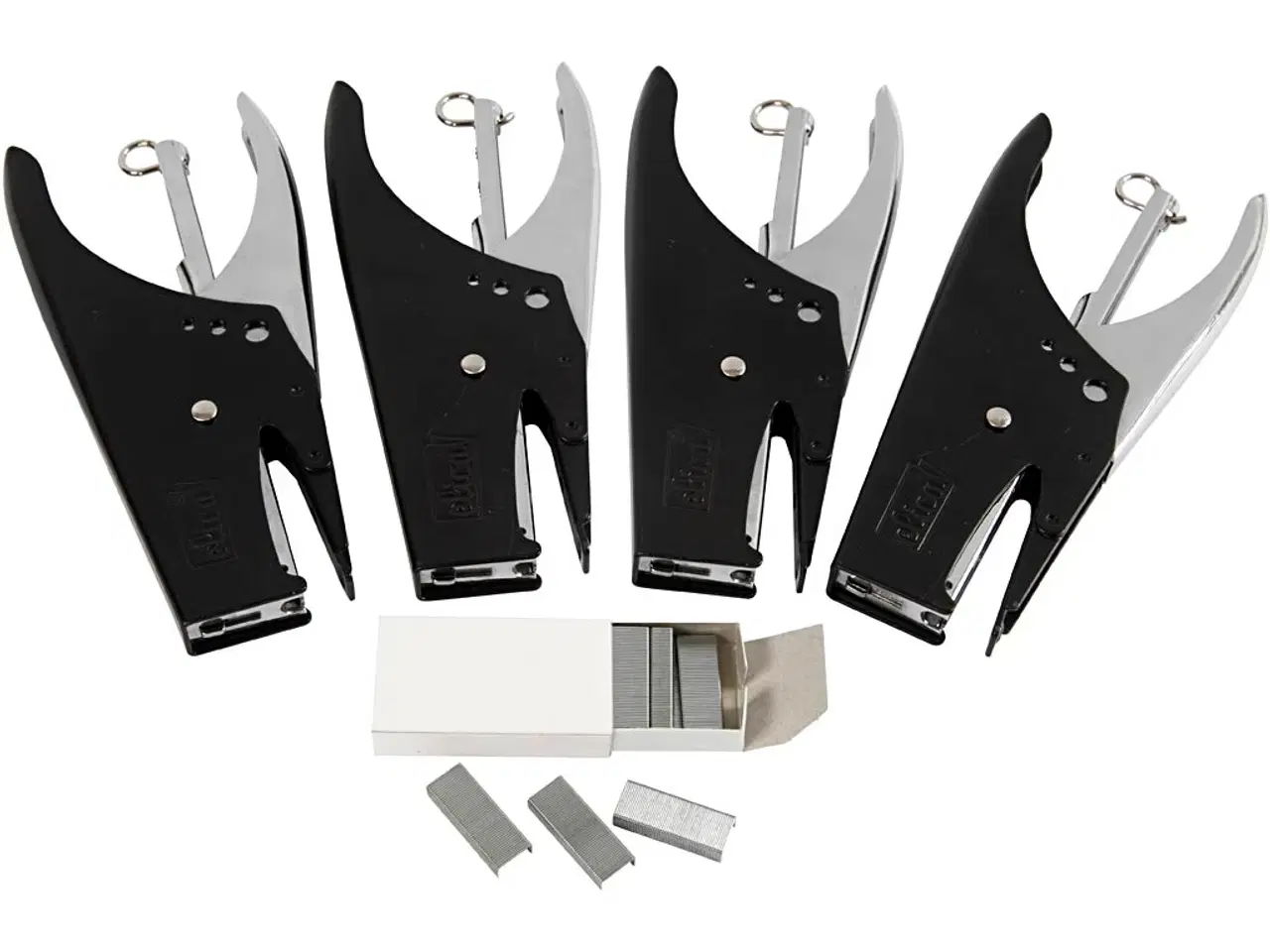 Billede 1 - Hæftetang med hæfteklammer 6/4 - Sæt til kontor og skole