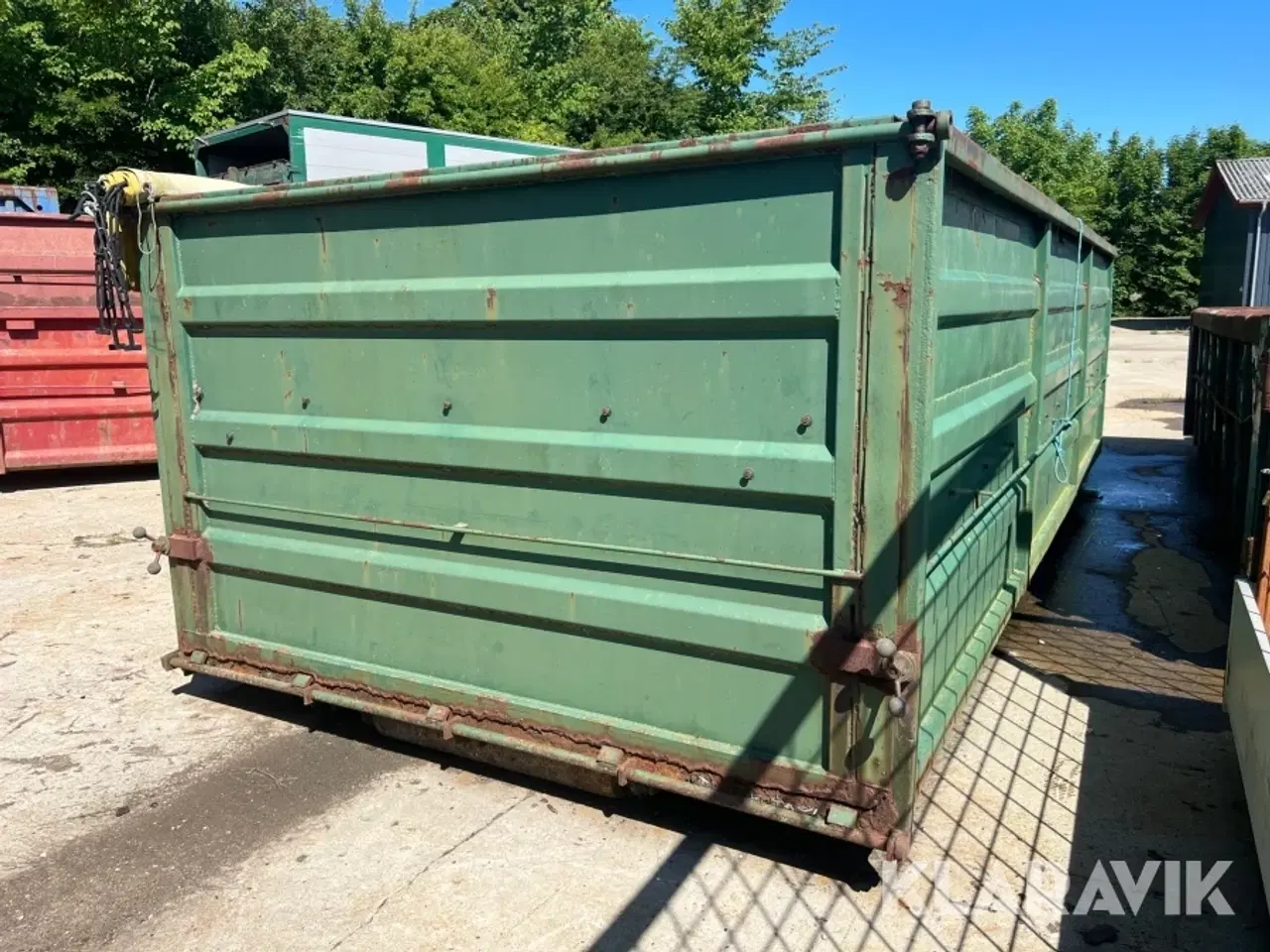 Billede 3 - Korn container med rullepressenning