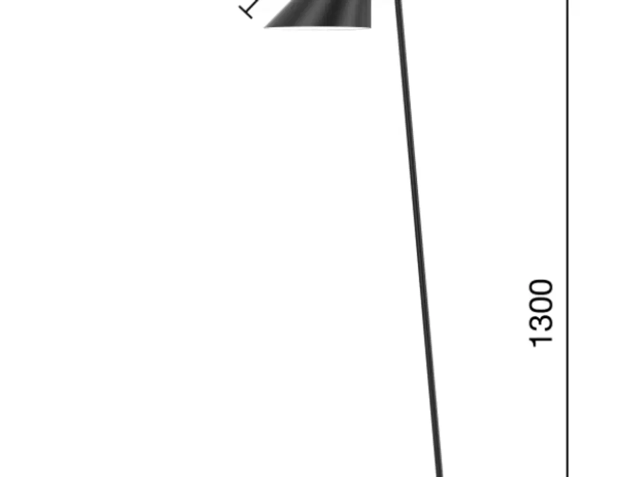 Billede 2 - Louis Poulsen AJ standerlampe, sort