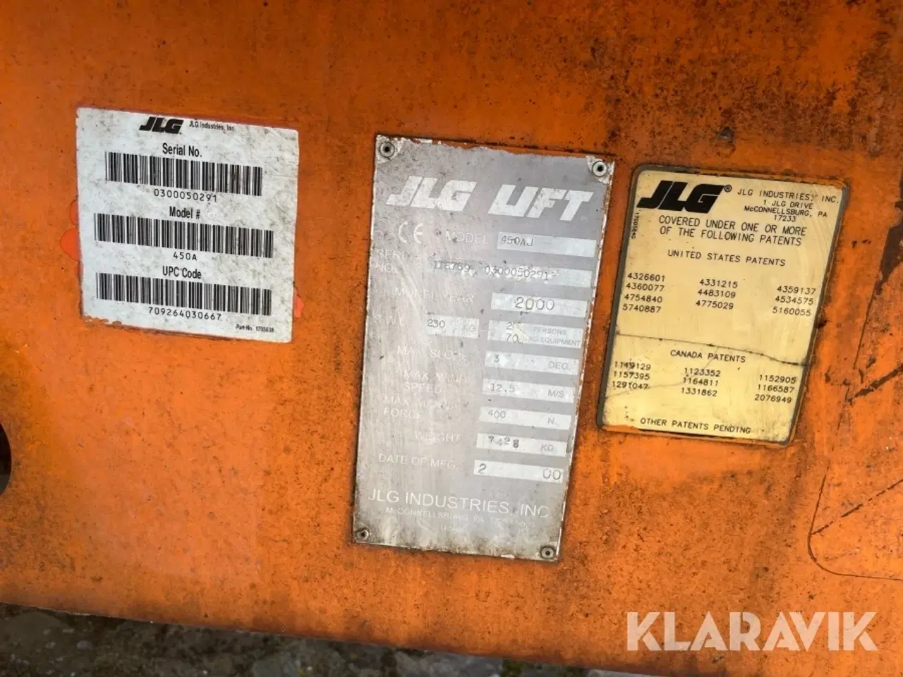 Billede 5 - Bomlift JLG 450 AJ
