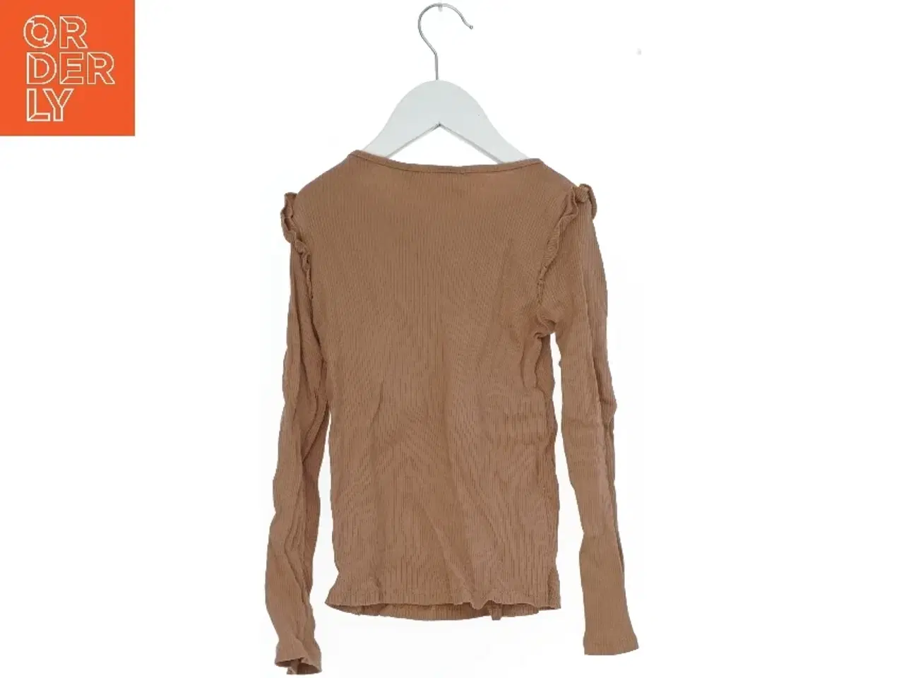 Billede 2 - Langærmet ribbet bluse fra H&M (str. 128)