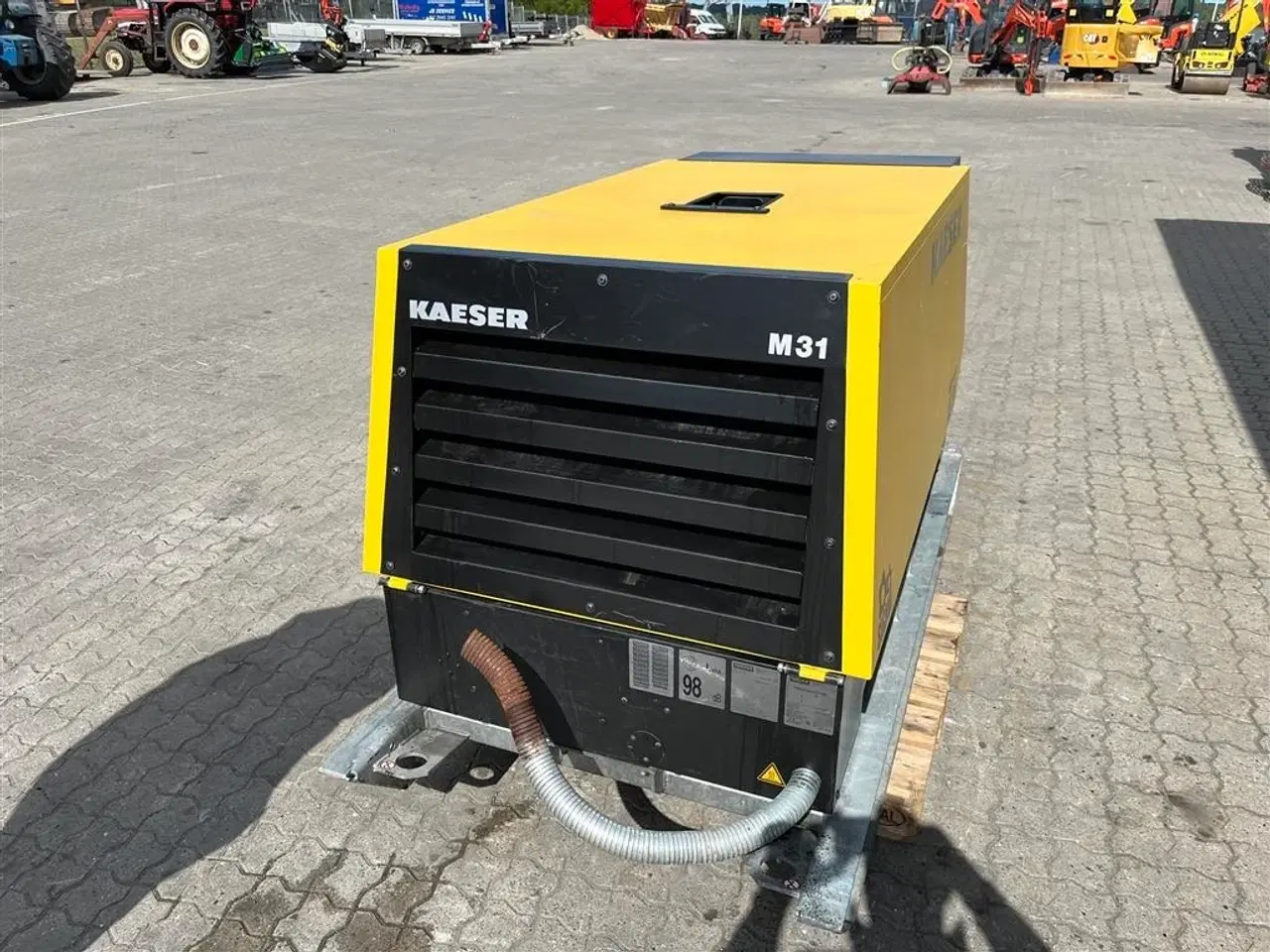 Billede 3 - Kaeser M 31 Mobil kompressor på ski