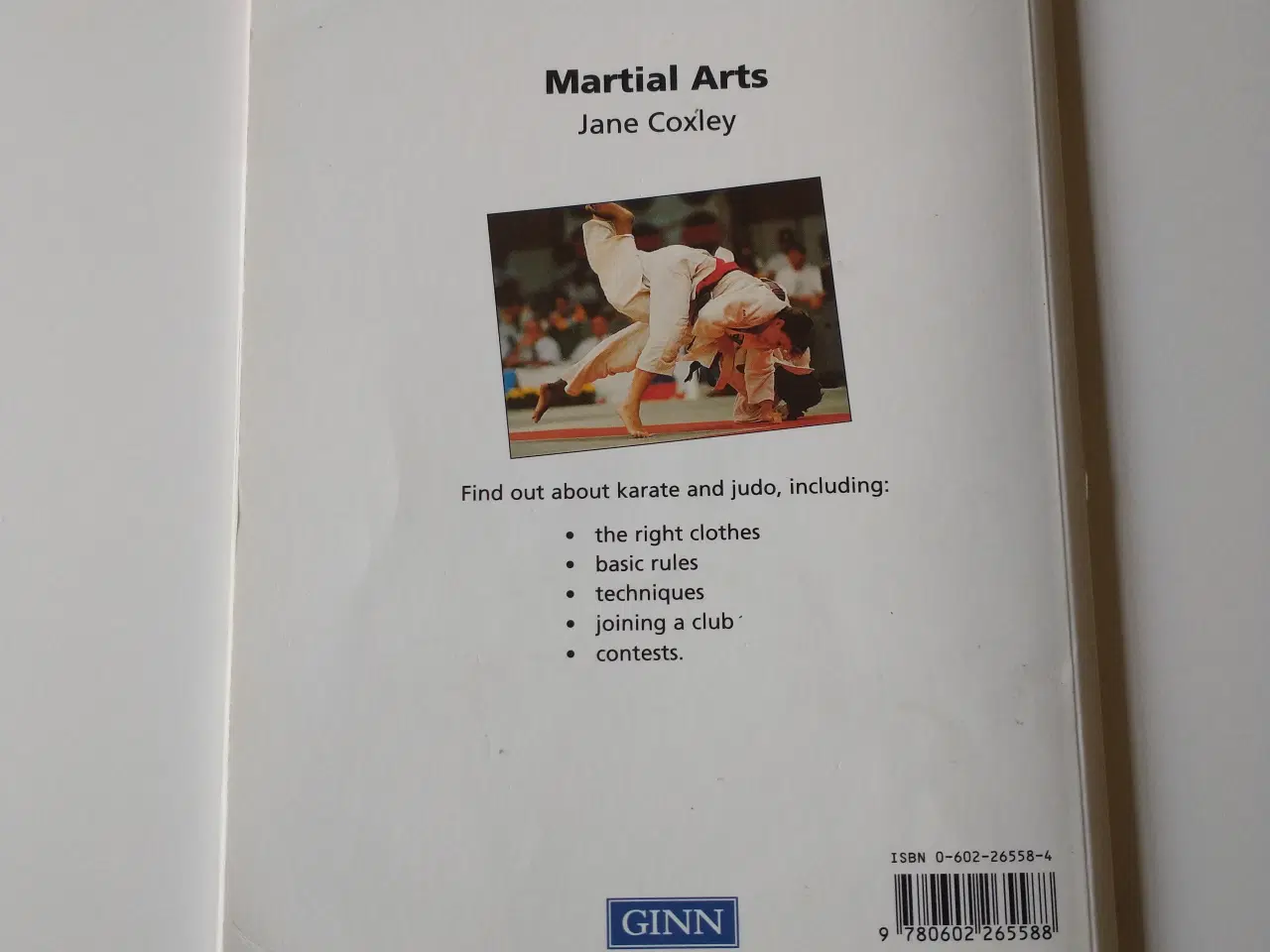Billede 2 - Martial Arts. Af Jane Coxley