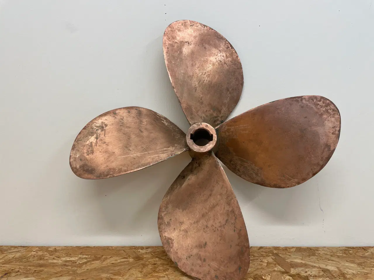 Billede 1 - 4 bladet bronze propel 