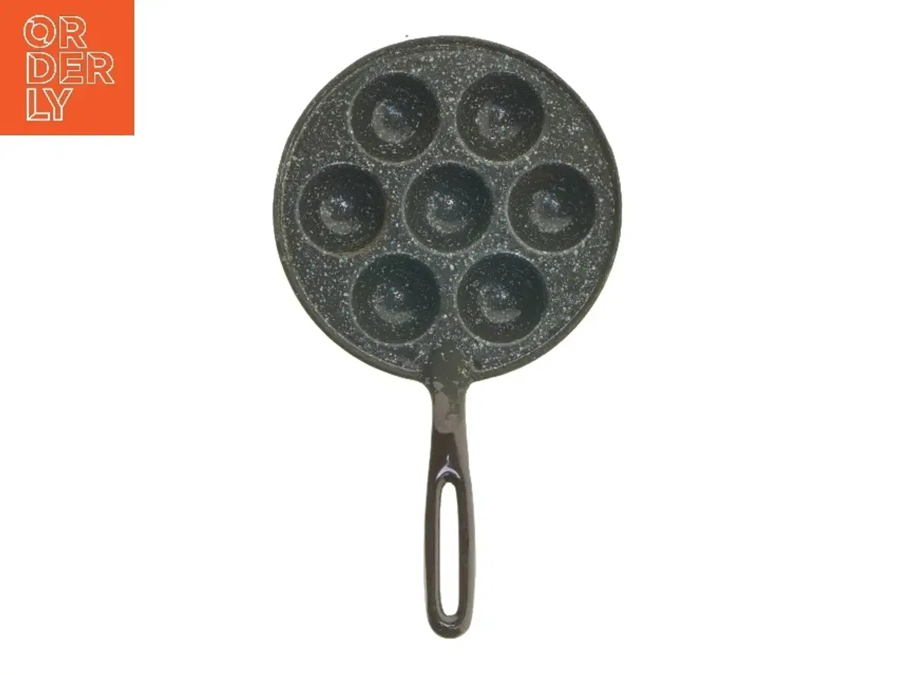 Billede 1 - Æbleskivepande i støbejern (str. Ø 19 cm)