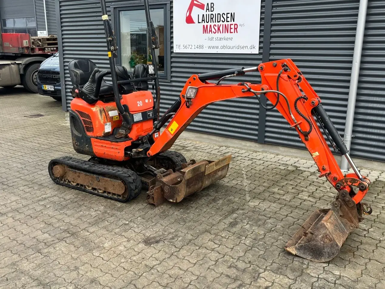 Billede 2 - Kubota U10-3 SL med usdkudsarm og 3 skovle