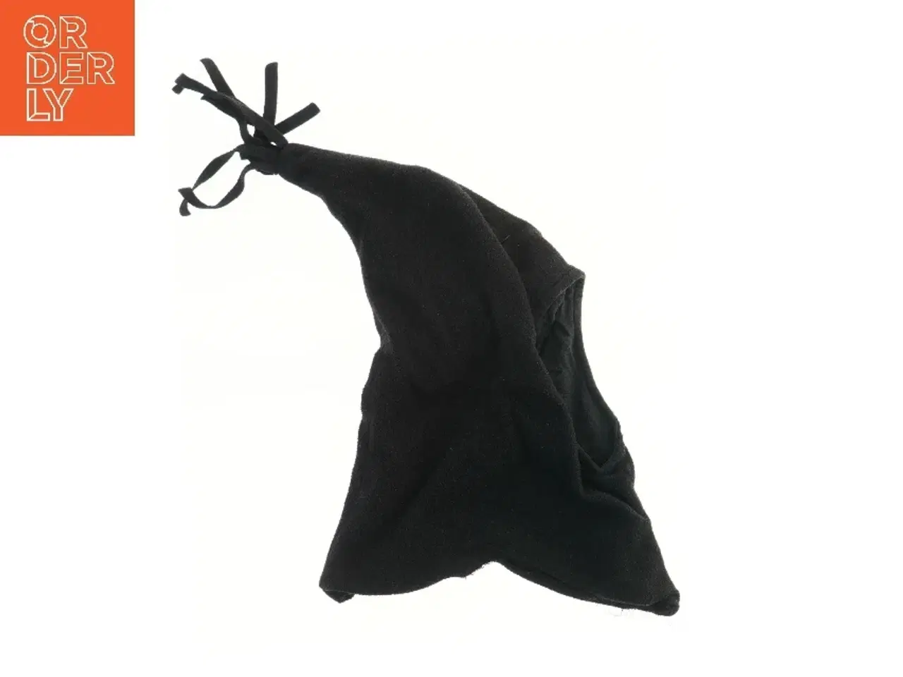 Billede 1 - Sort elefanthue med heksedesign (str. 104)