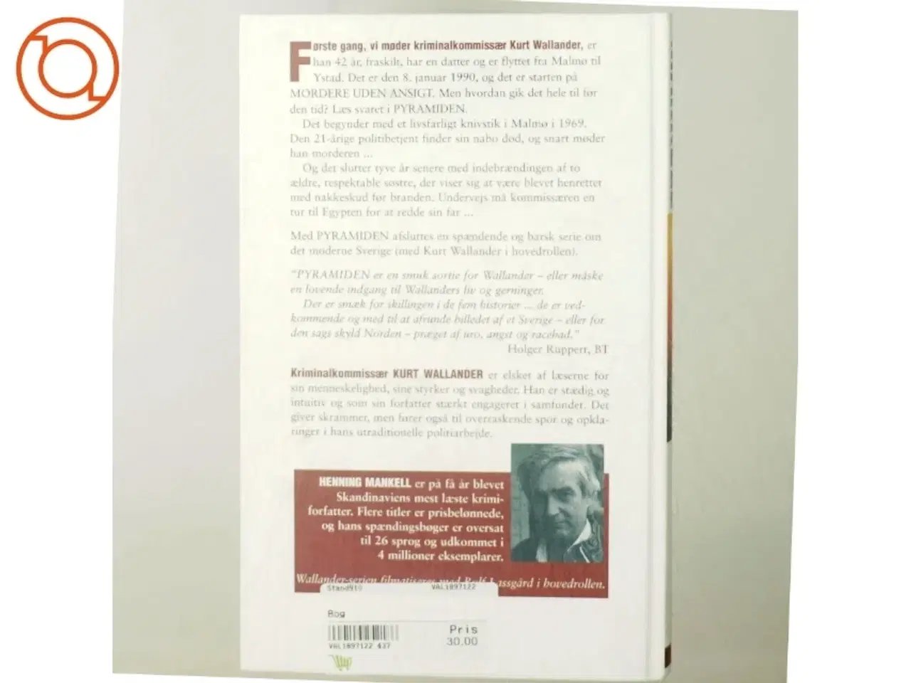 Billede 3 - Pyramiden af Henrik Mankell (Bog)