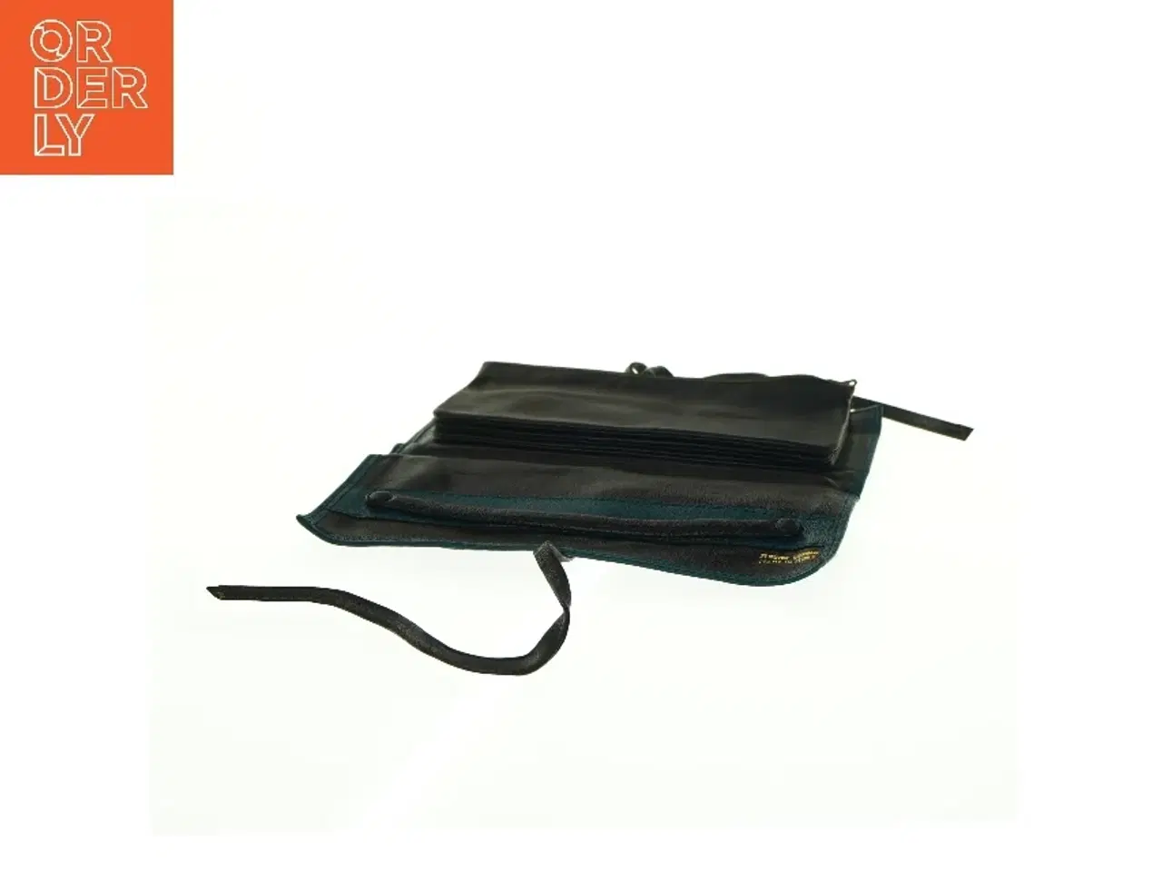 Billede 4 - Læder rejsetaske til smykker (str. 21 x 10 cm)