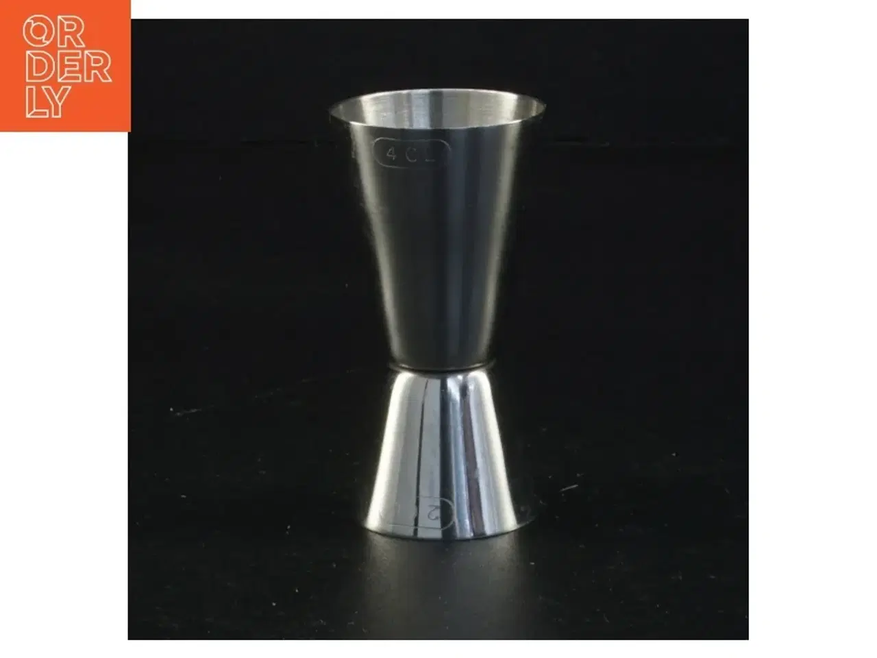 Billede 2 - Rustfrit stål centilitermål (str. 8 og en halv cm x 4 og en halv cm)