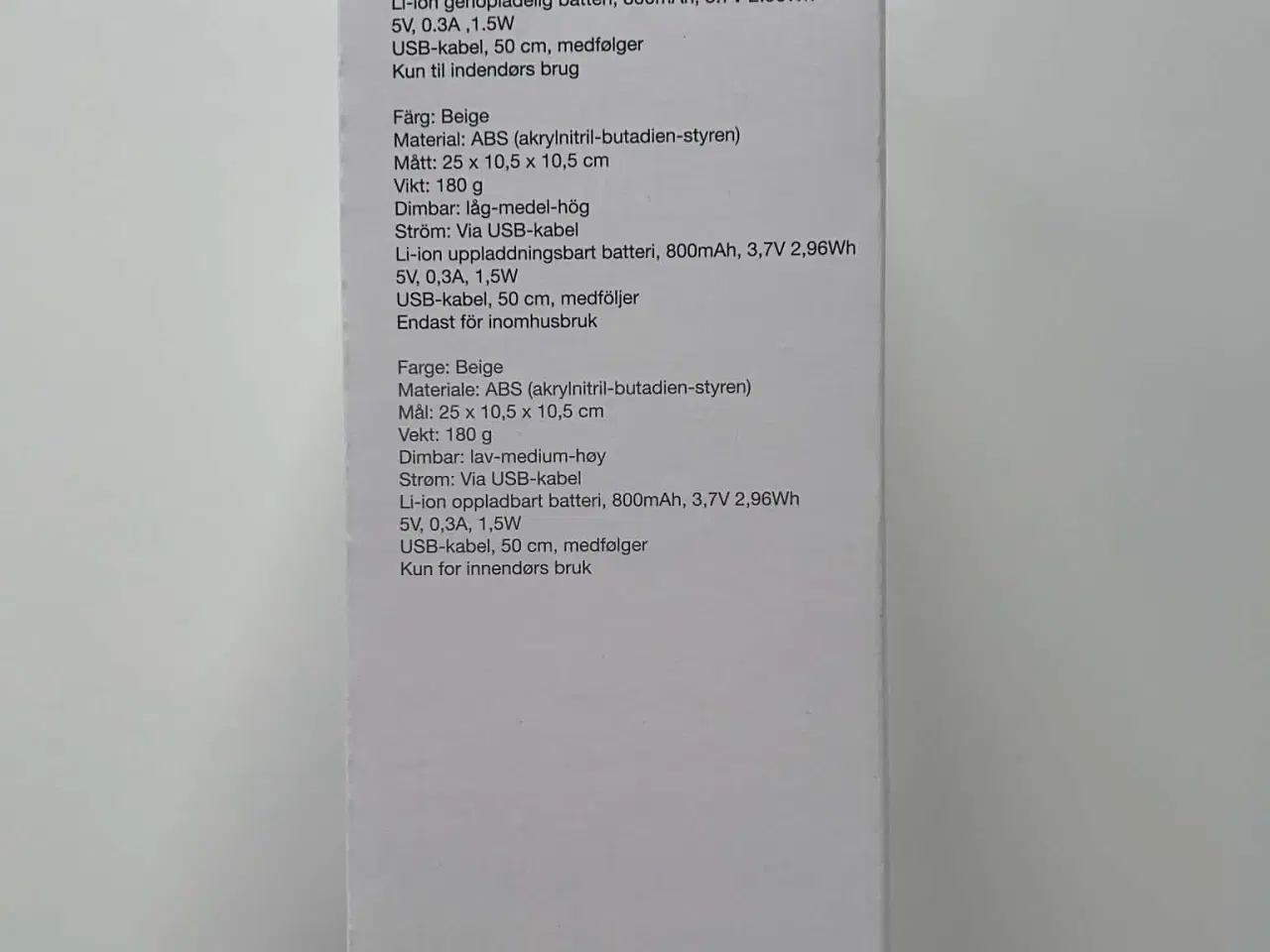 Billede 13 - Bordlampe, dæmpbar