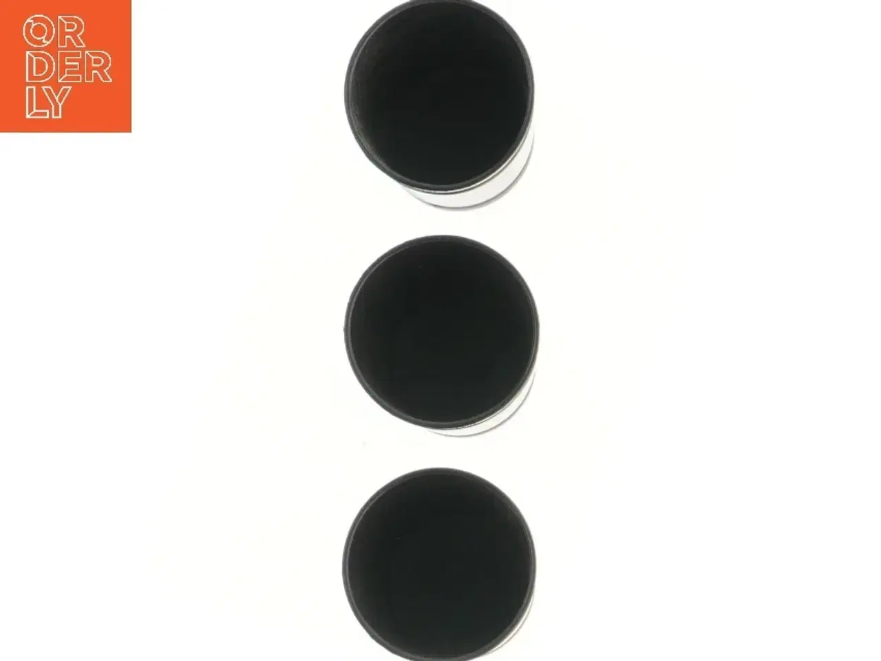 Billede 3 - Sæt af tre raflebægre (str. 8 cm)