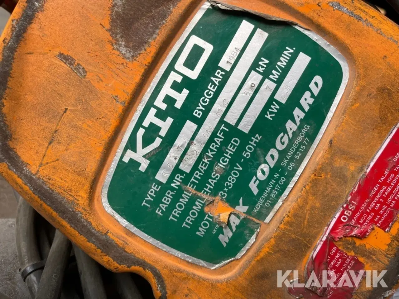 Billede 5 - Talje Kito 500kg