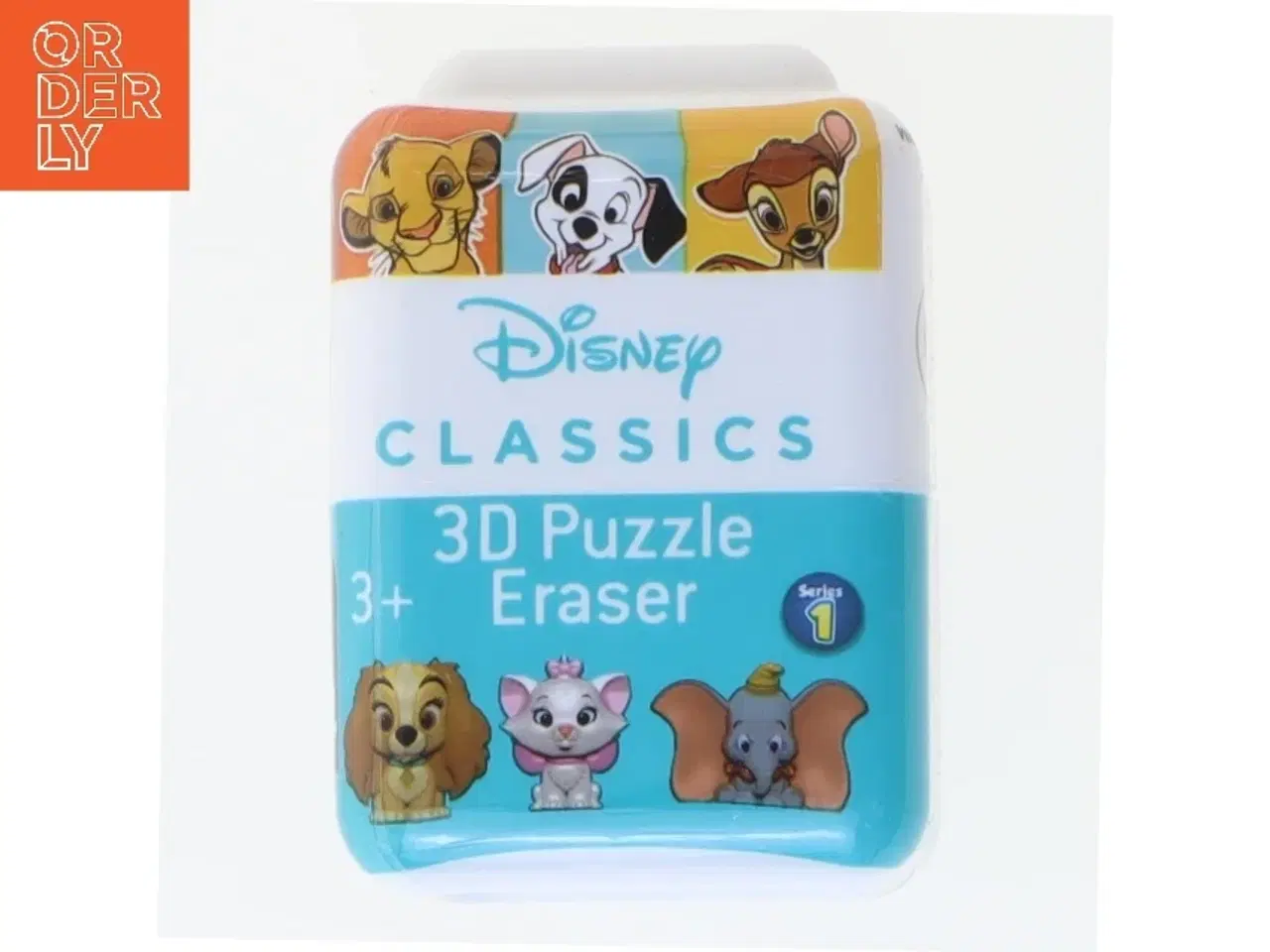 Billede 1 - Disney 3D Puzzle viskelæder fra Disney (str. 6,5x4x4 cm)