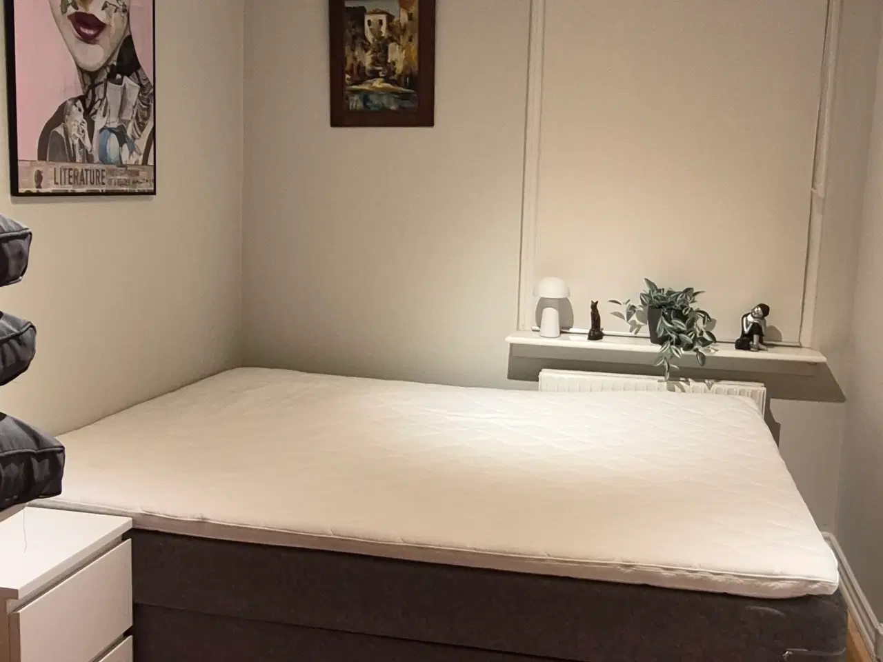 Billede 1 - Dobbeltseng 160x200 – let brugt gæsteseng