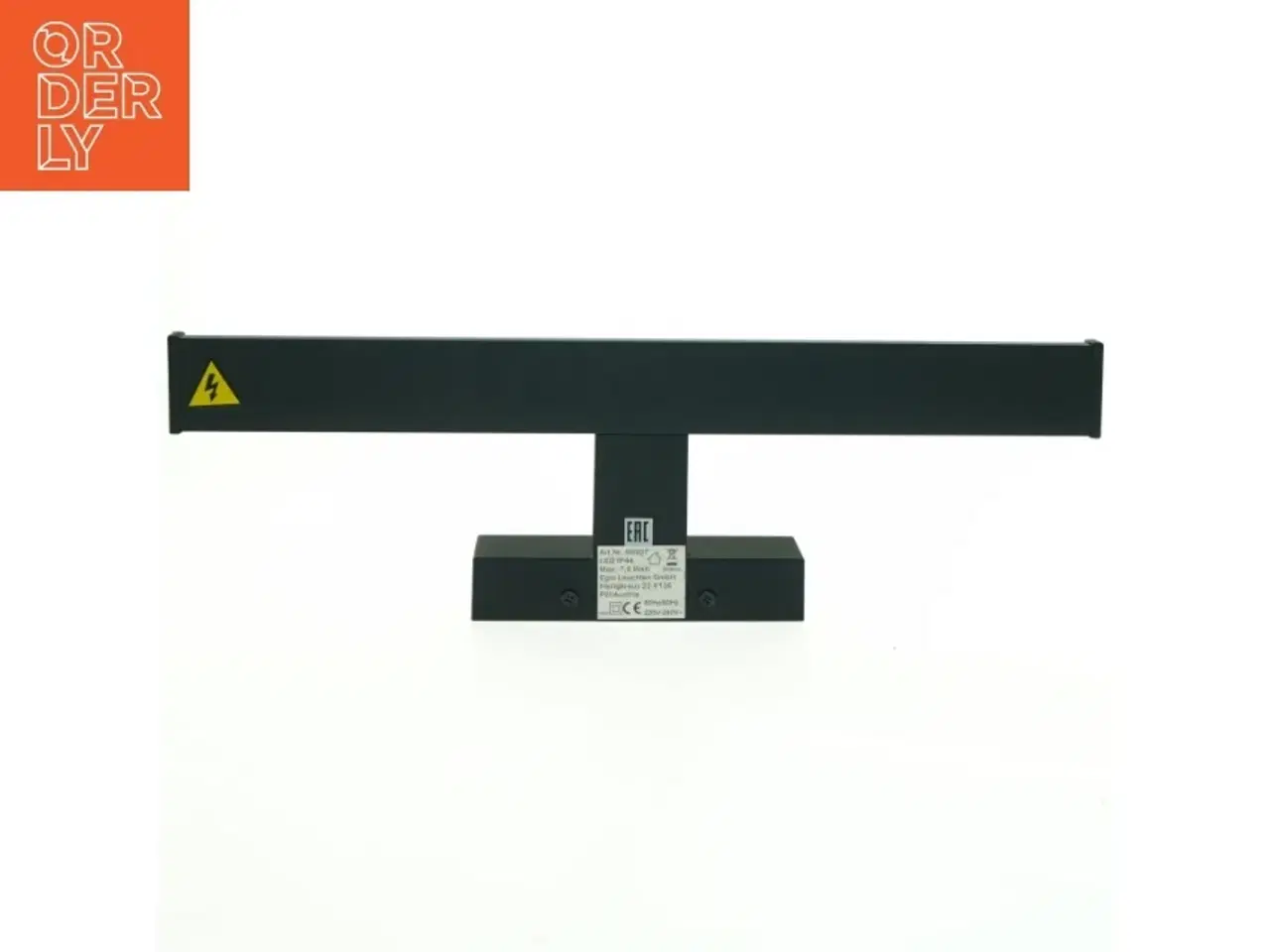 Billede 4 - Sort lampe (str. 40 x 12,5 cm)