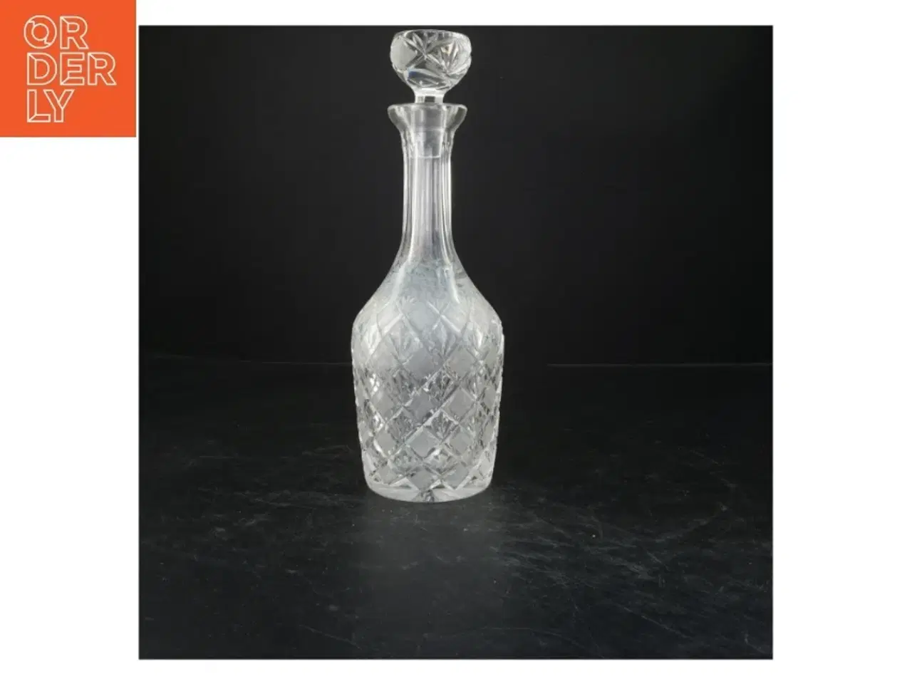 Billede 1 - Karaffel i krystal (str. 30x10 cm)