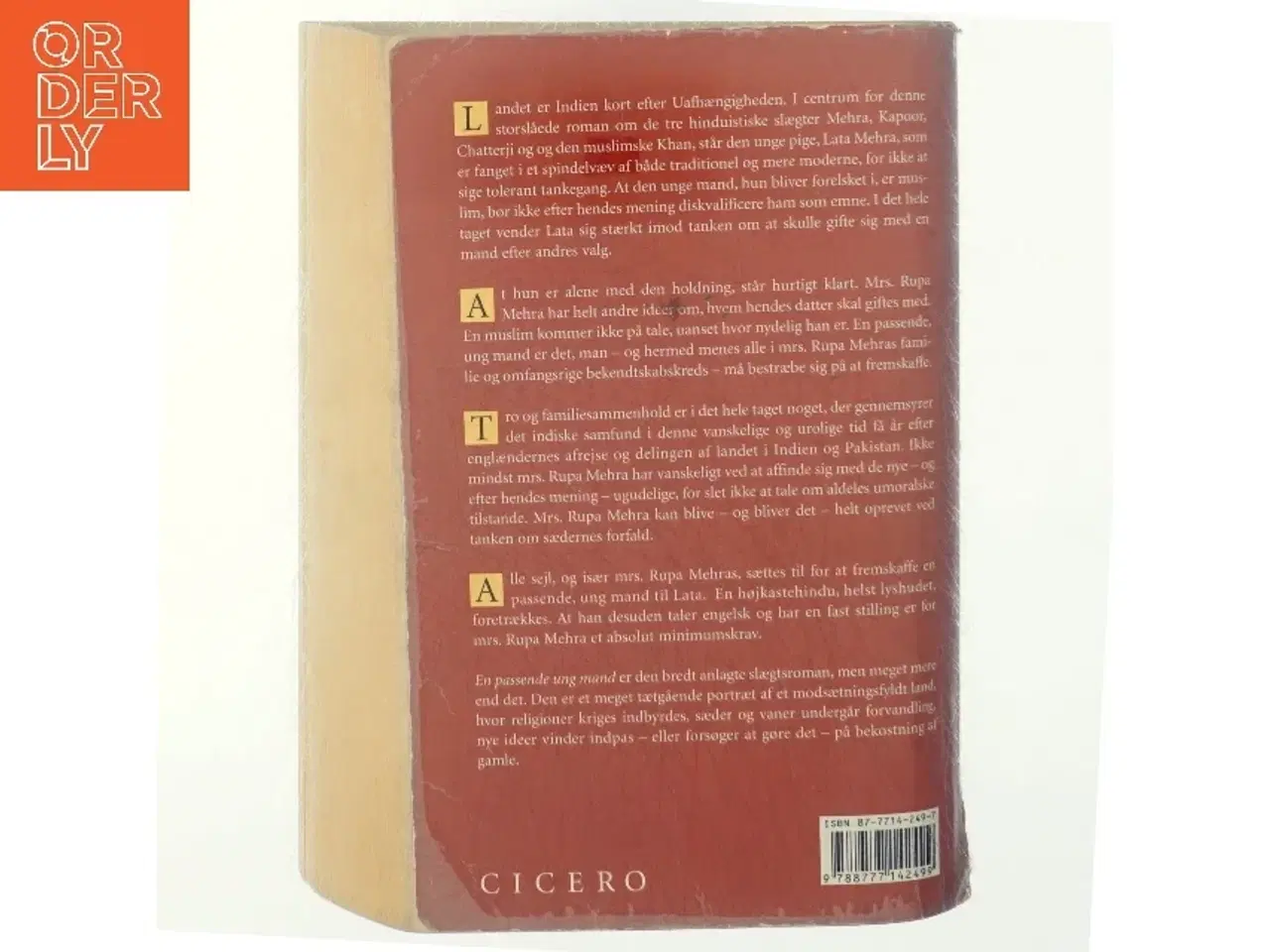 Billede 3 - En passende ung mand af Vikram Seth (Bog)