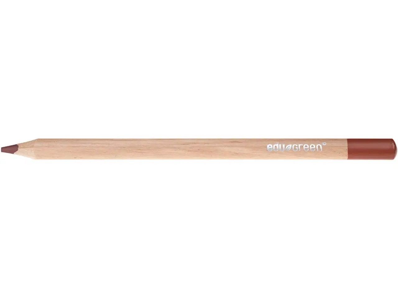 Billede 1 - Edugreen Kraftige Farveblyanter, mine 5 mm, brun, 10stk./ 1 pk.