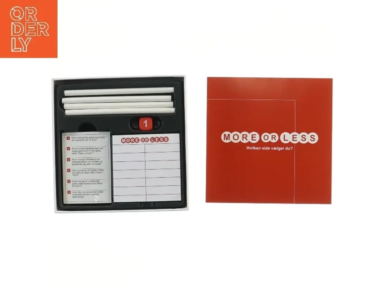 Billede 2 - Quizspil More or Less (str. 17x17 cm)