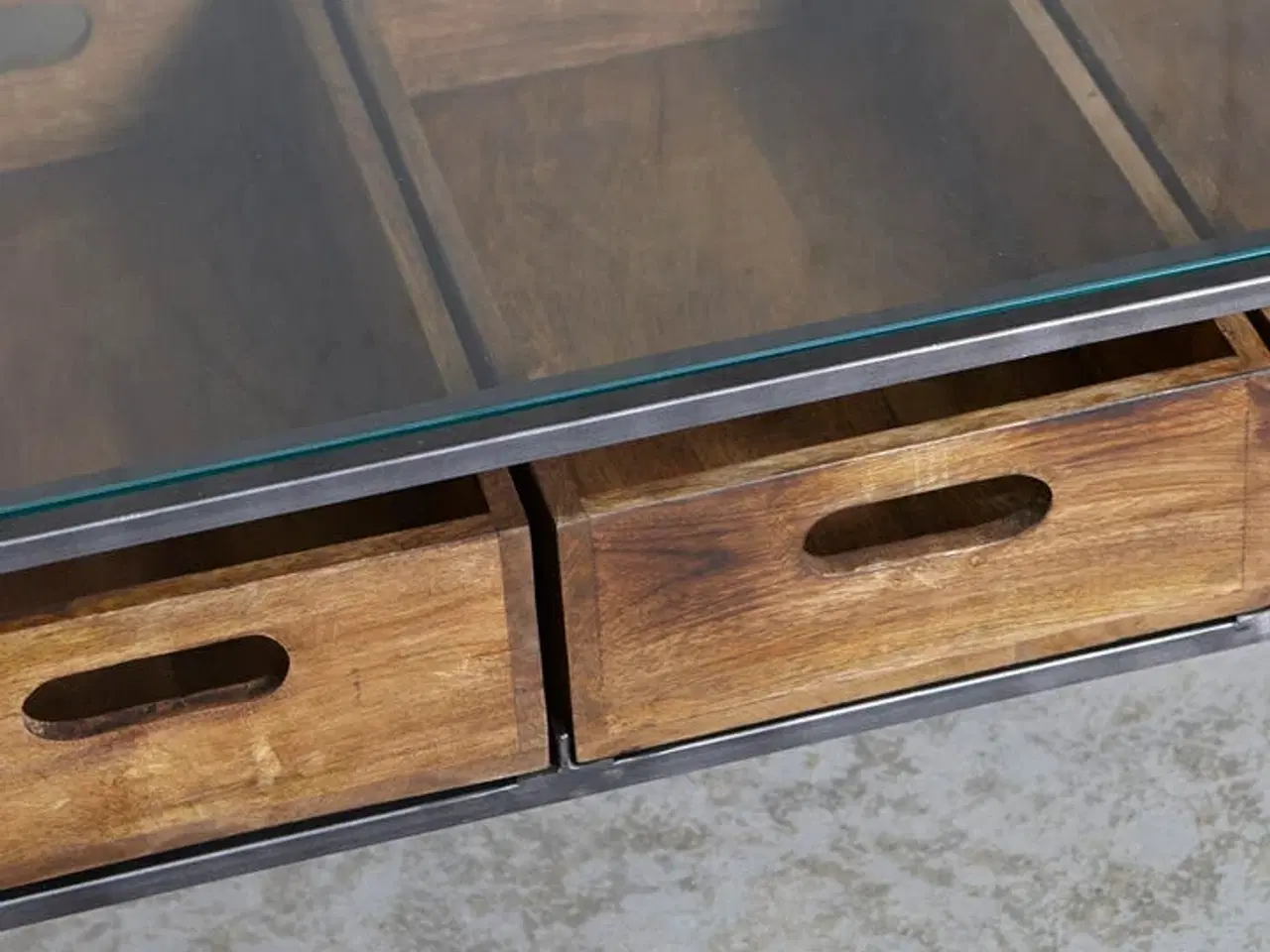 Billede 3 - Nyt SOFABORD GLAS-JERN
