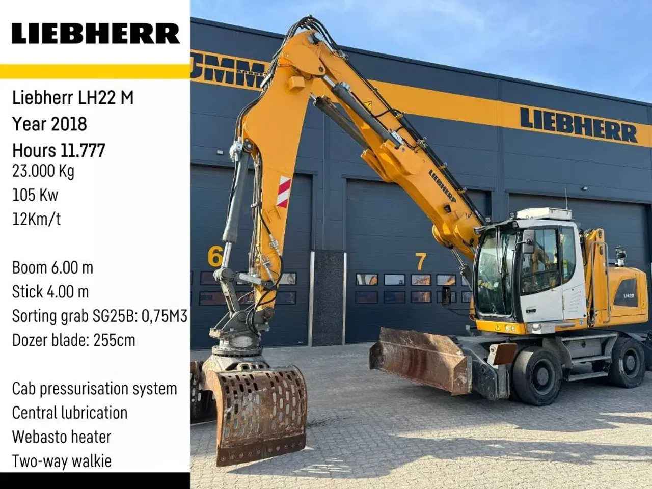 Billede 1 - Liebherr LH 22 M